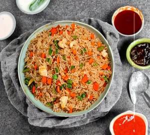 Schezwan Fried Rice Chicken