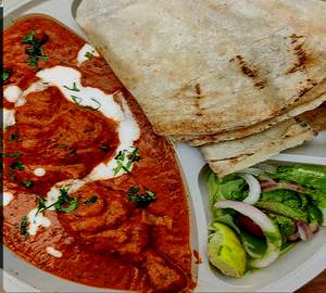 Tawa Chicken Gravy 2 rumali