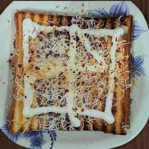 Masala cheese sandwich [4 slices]