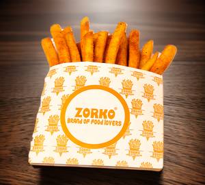 Peri Peri Fries with Cheese Dip