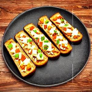 Paneer Capsicum Toast