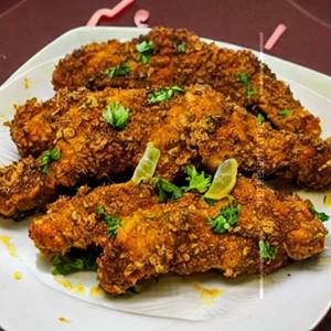 Crispy Mustard Chicken  