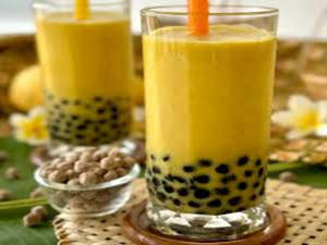 Vanilla Mango Bubble Shake