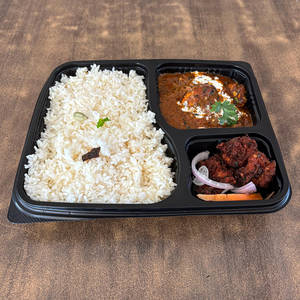 Ghee Rice With Butter Chicken Masala - Combo