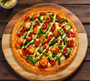Kadhai Paneer Pizza [ 7 Inches] With Cold Drink [ 250Ml]