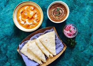 1 Paneer kadai [250 grams] + 3 Tawa roti                                                                  