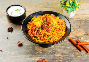 Egg Chettinad Biryani