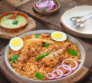 Chicken Biriyani+Egg Biriyani Combo Offer