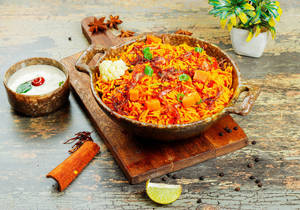 Vegetable Chettinad Biryani