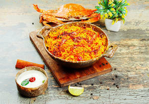 Crab Chettinad Biryani
