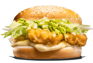 Chicken Nuggets Burger