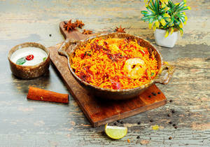Prawn Chettinad Biryani