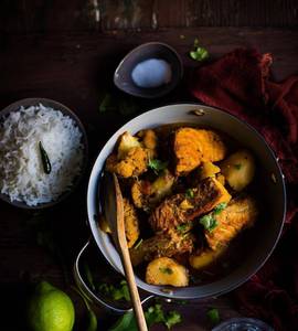 Macher jhol Bhat