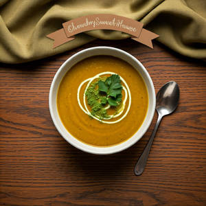 Veg Peeking Soup