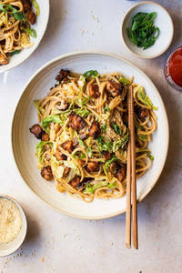 Mushroom Noodles