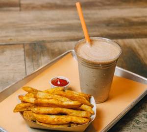 1 Sharjah Shake + 1 Spicy Fries