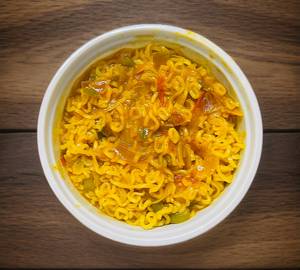 Double Masala Maggi With Veggies