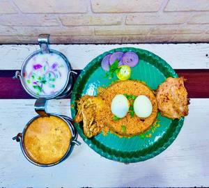 Ambur Chicken Biryani 1 Kg +2 Egg [2 Persons]