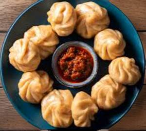 Steamed momos [8 pieces]