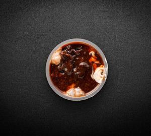 Hot choclate brownie with vanilla icecream