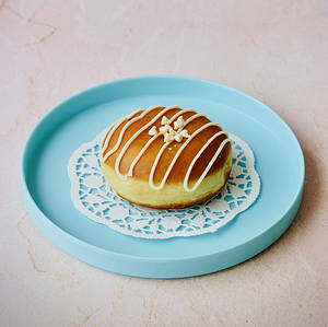 White Chocolate Filled Donut