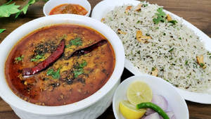 Dal Rice Platter
