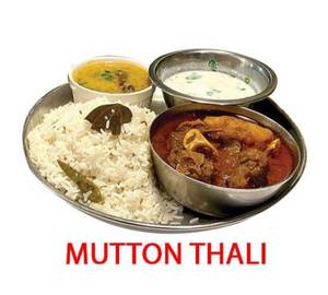 Mutton thali