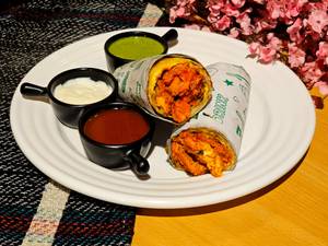 Double chicken egg roll