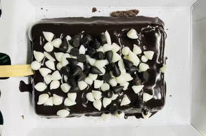 Dark chocolate waffle