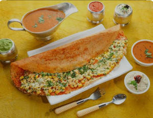 Cheese Corn Dosa