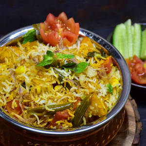 Veg Hydrabadi Biryani