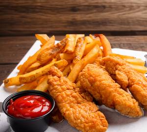 1 French Fries + 1 Chicken Strips (6 pcs)