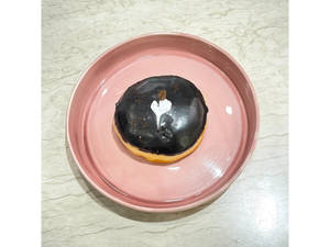 One Happy Bean Donut