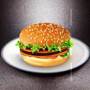Cheese slice burger
