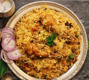 Chicken Dum Spicy Biryani single
