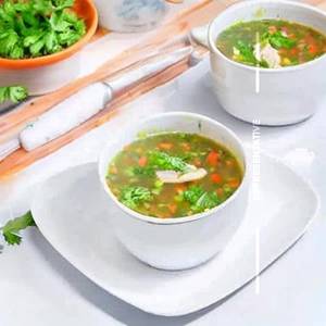 Chicken Lemon Coriander Soup