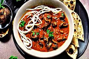 Mushroom masala