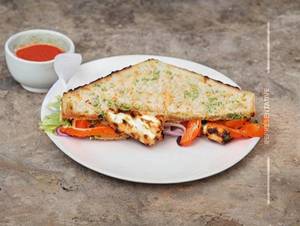 Paneer Tikka Grilled Sandwich