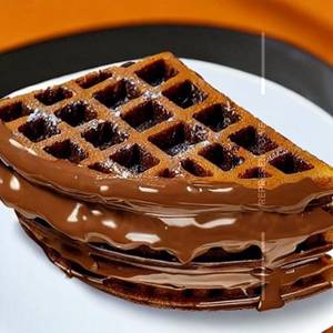 Nutty nutella waffle c                                                 
