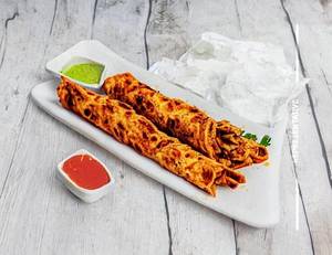 Chicken tikka roll