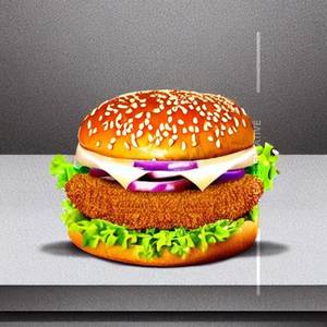 Chicken crispx Burger