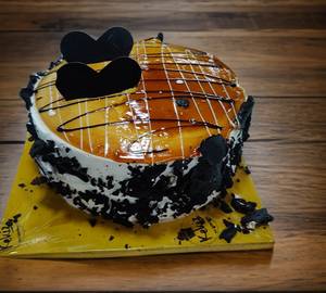 Caramel Cake (Eggless)