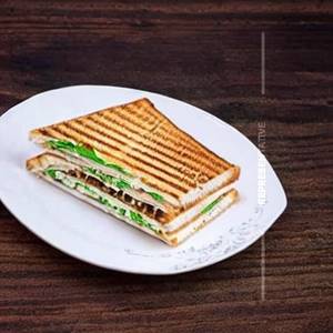 Hummus Filled Paneer Sandwich