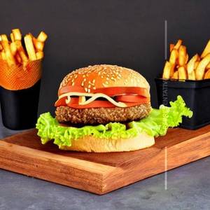 Barrel Deluxe Chicken Burger