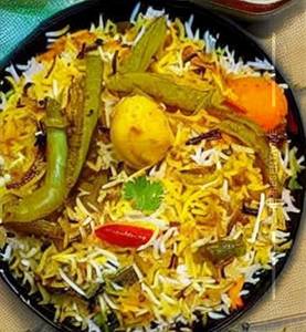 Handi Veg Biryani     [Full]