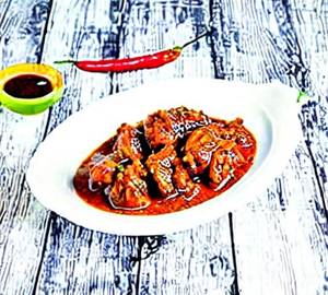 Chicken Do Pyaza [Half]