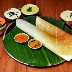 Desi ghee onion dosa