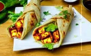 Paneer Mancurian Roll