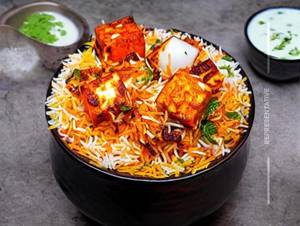 Paneer Tikka Biryani