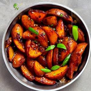 Honey Chilly Potato